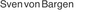 Sven von Bargen